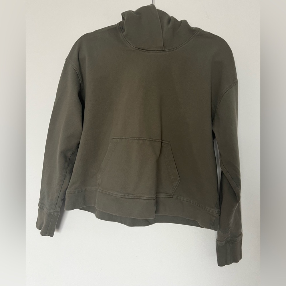 James Perse Women’s Olive Green Hoodie